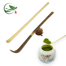 Respetuoso del medio ambiente hecho a mano cuchara de bambú Matcha